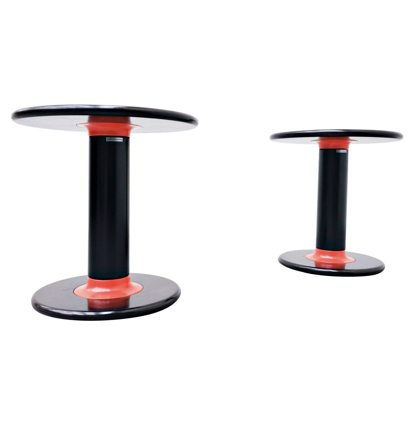 Ettore Sottsass “Rocchetto” Italian Side Tables For Poltronova, 1964