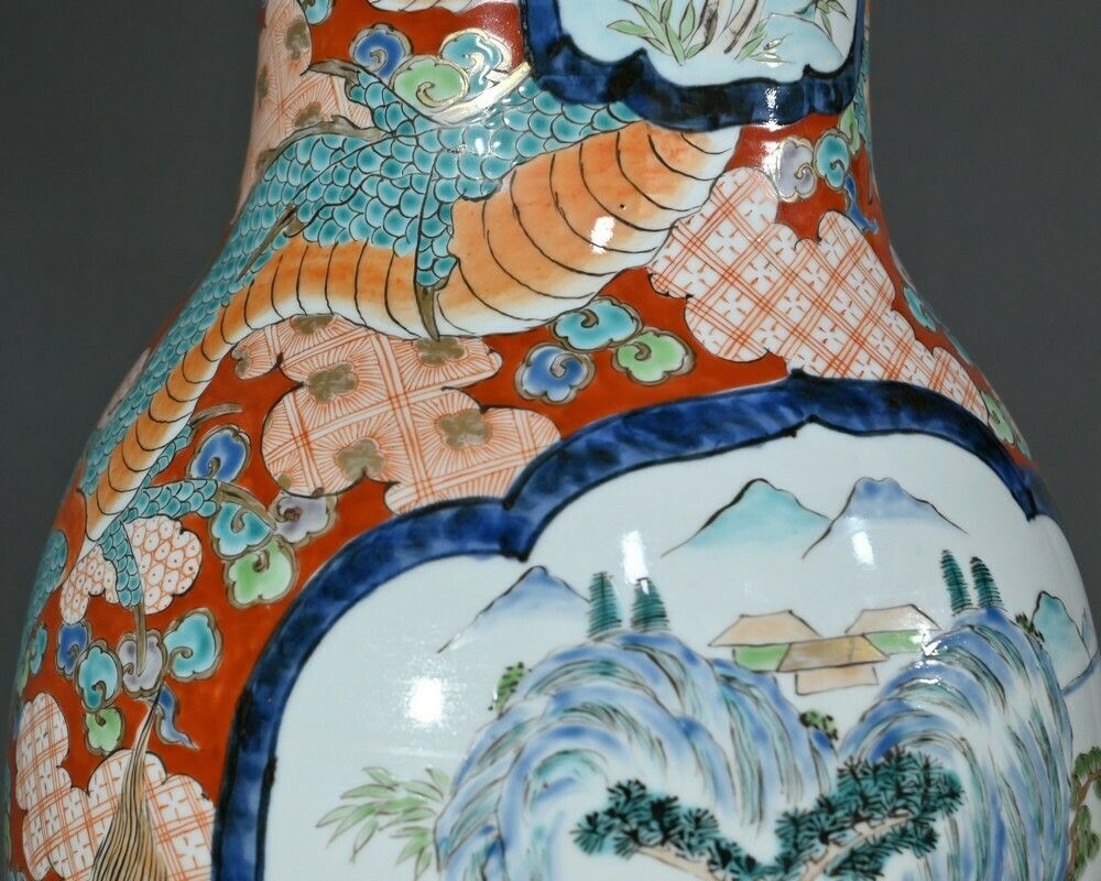 Home Decor Important Arita Vase, Meiji Era, Japan – Late 19th Century photo