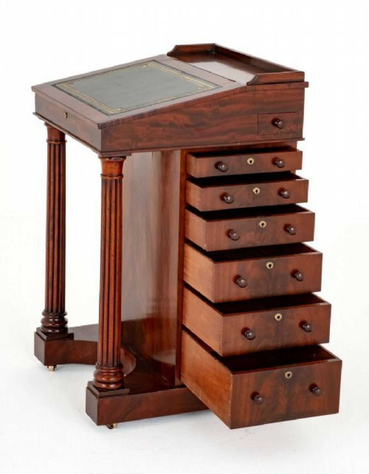 Period Regency Davenport Desk Mahogany photo buy