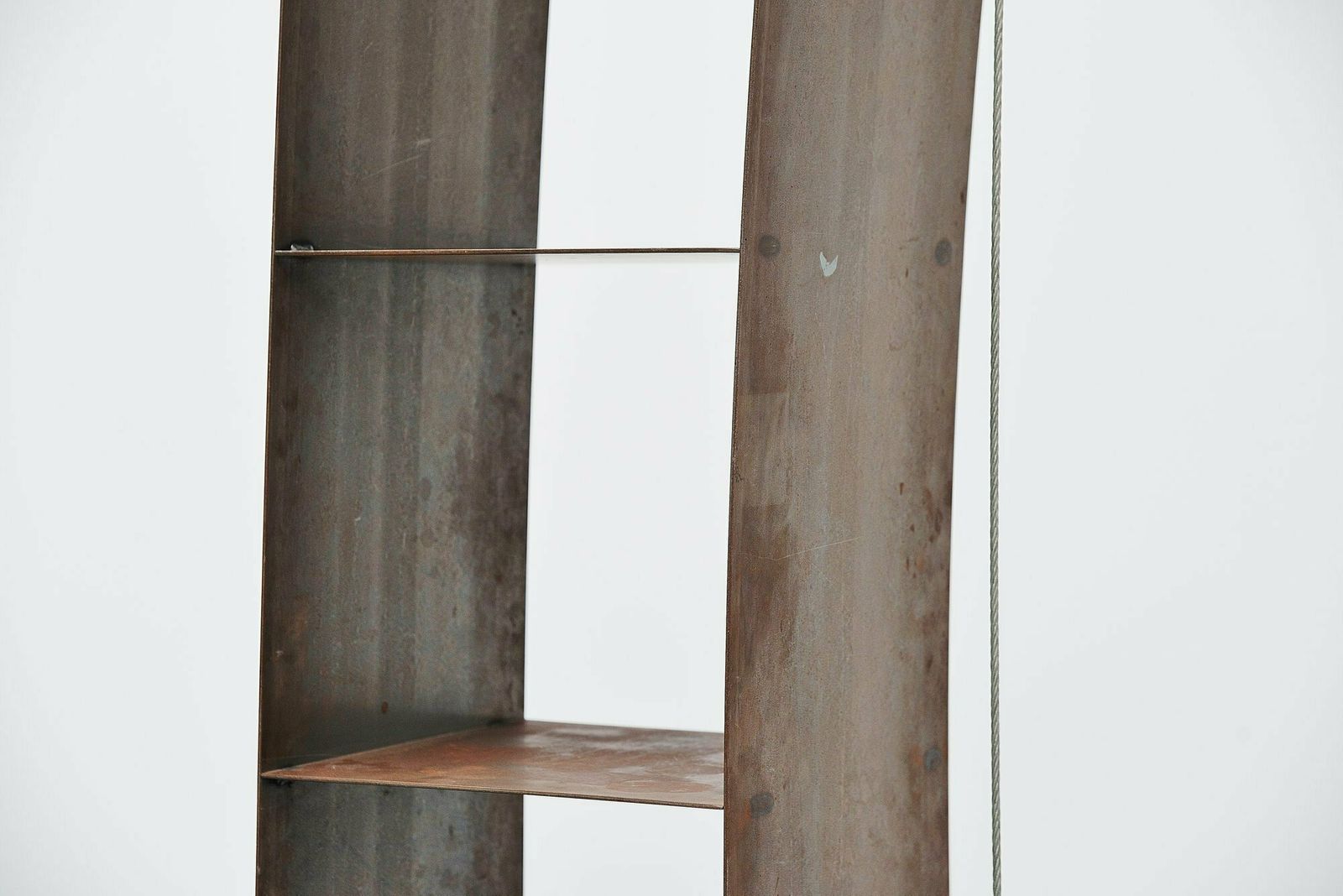 Wolfgang Laubersheimer, ‘Regal Verspannter’ Bookcase, Pentagon, Germany, 1984 photo for sale