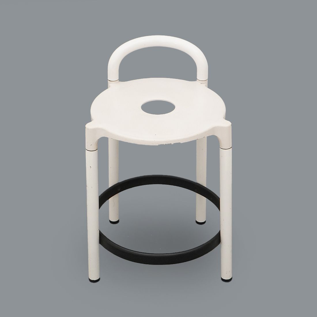 Furniture Pair Of Stools By Anna Castelli Ferrieri For Kartell, 1980s photo