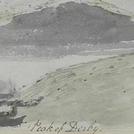Watercolour By Henrietta Anne Fortescue. Peak Of Derby photo Art