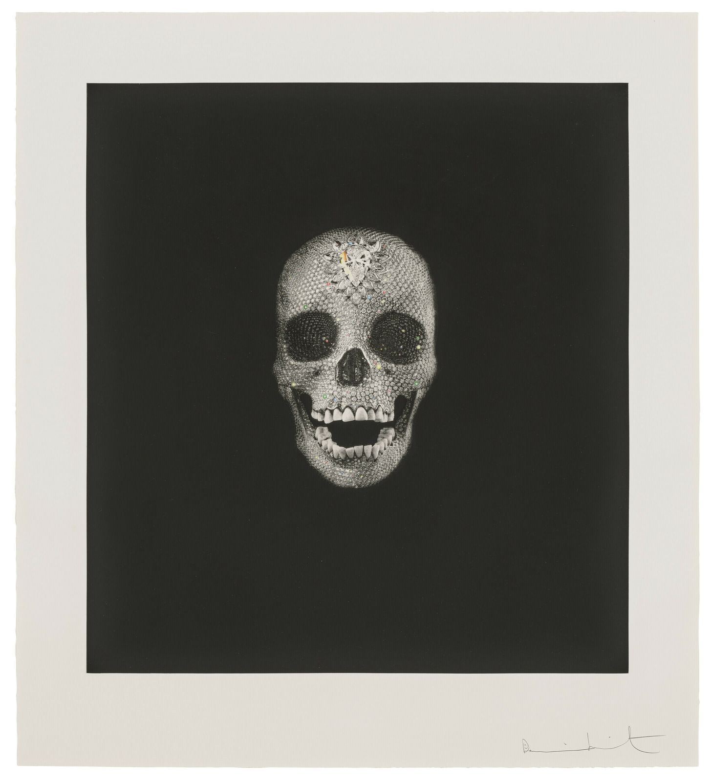 Damien Hirst Victory Over Death Hand Finished Print