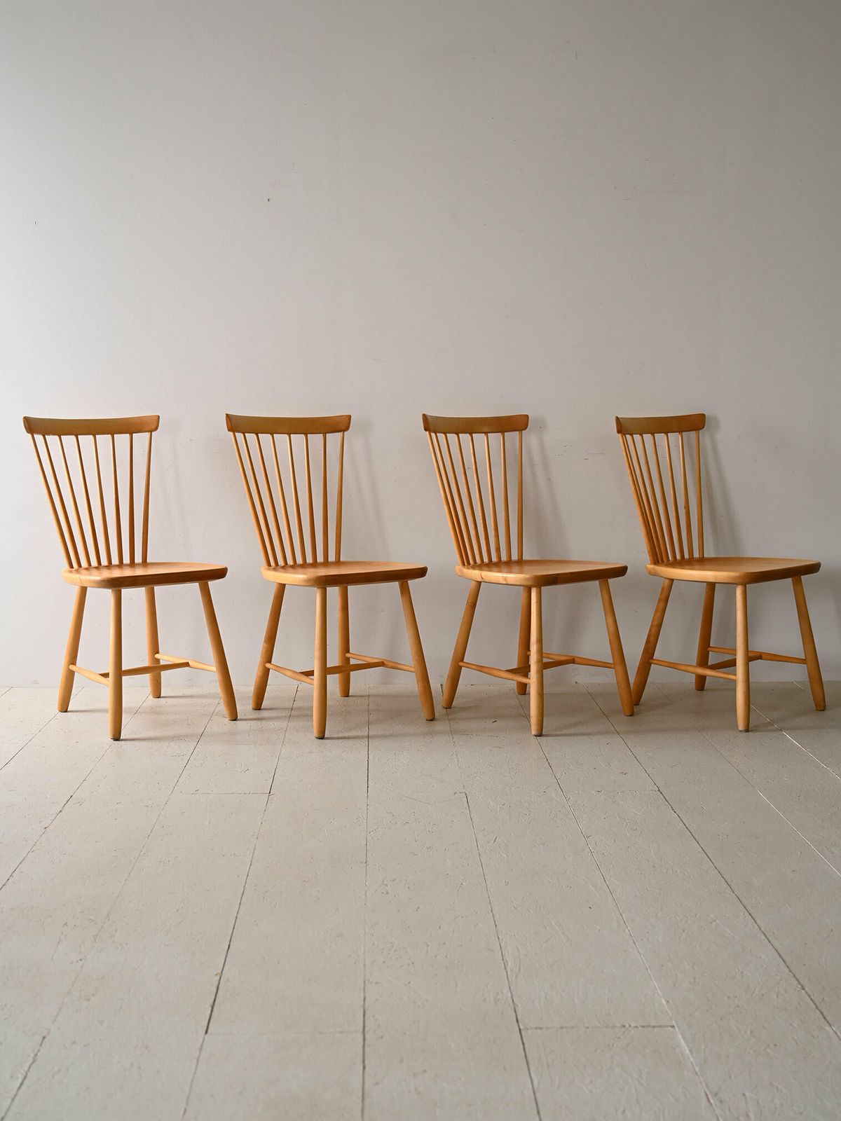 Set Of 4 Chairs By Carl Malmsten “Lilla Aland” photo furniture