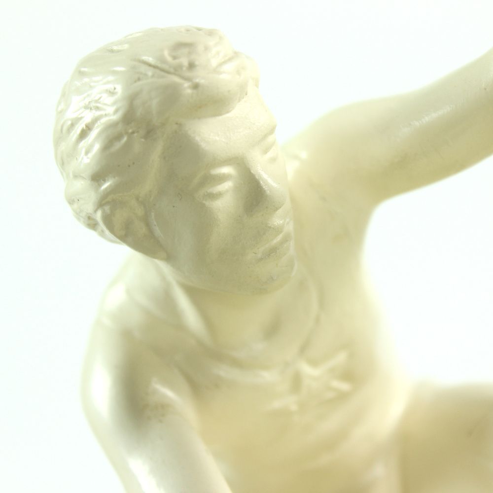 Iconic Sculpture Of Boat Rower, Jihokera, Czechoslovakia 1960s photo vintage
