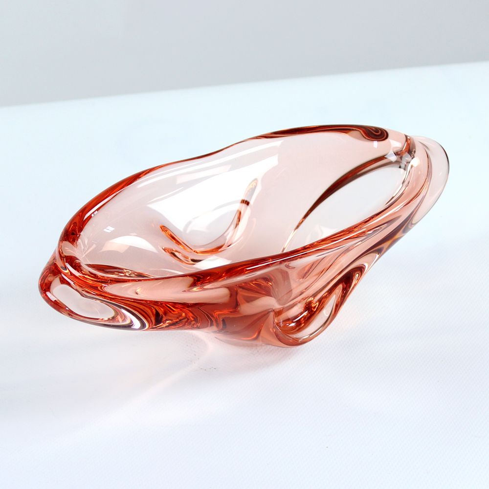 photo for sale Art Glass Bowl By Josef Hospodka For Sklarny Chribska, 1960s