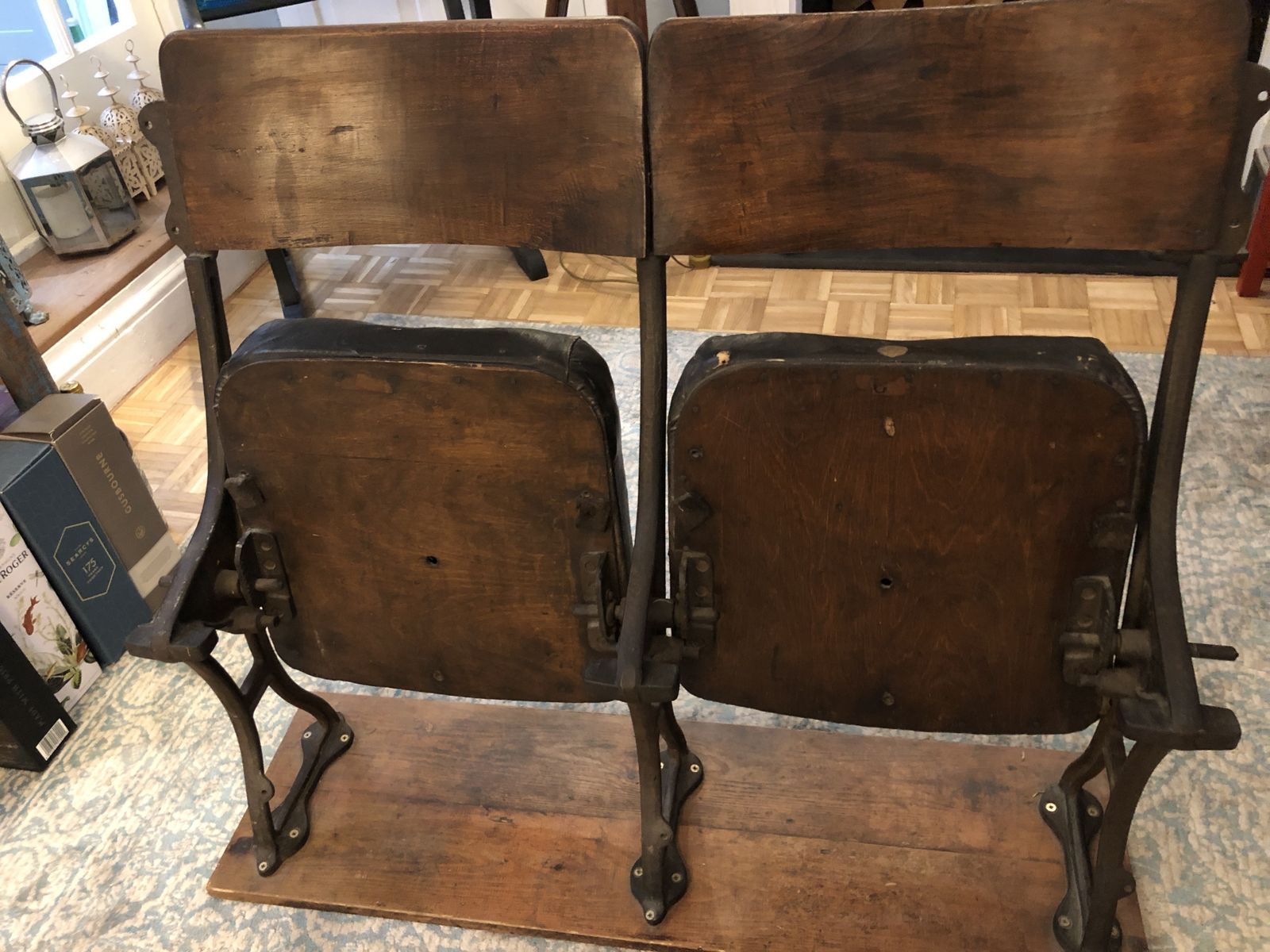 Pair Of Original 1930s Cinema Seats