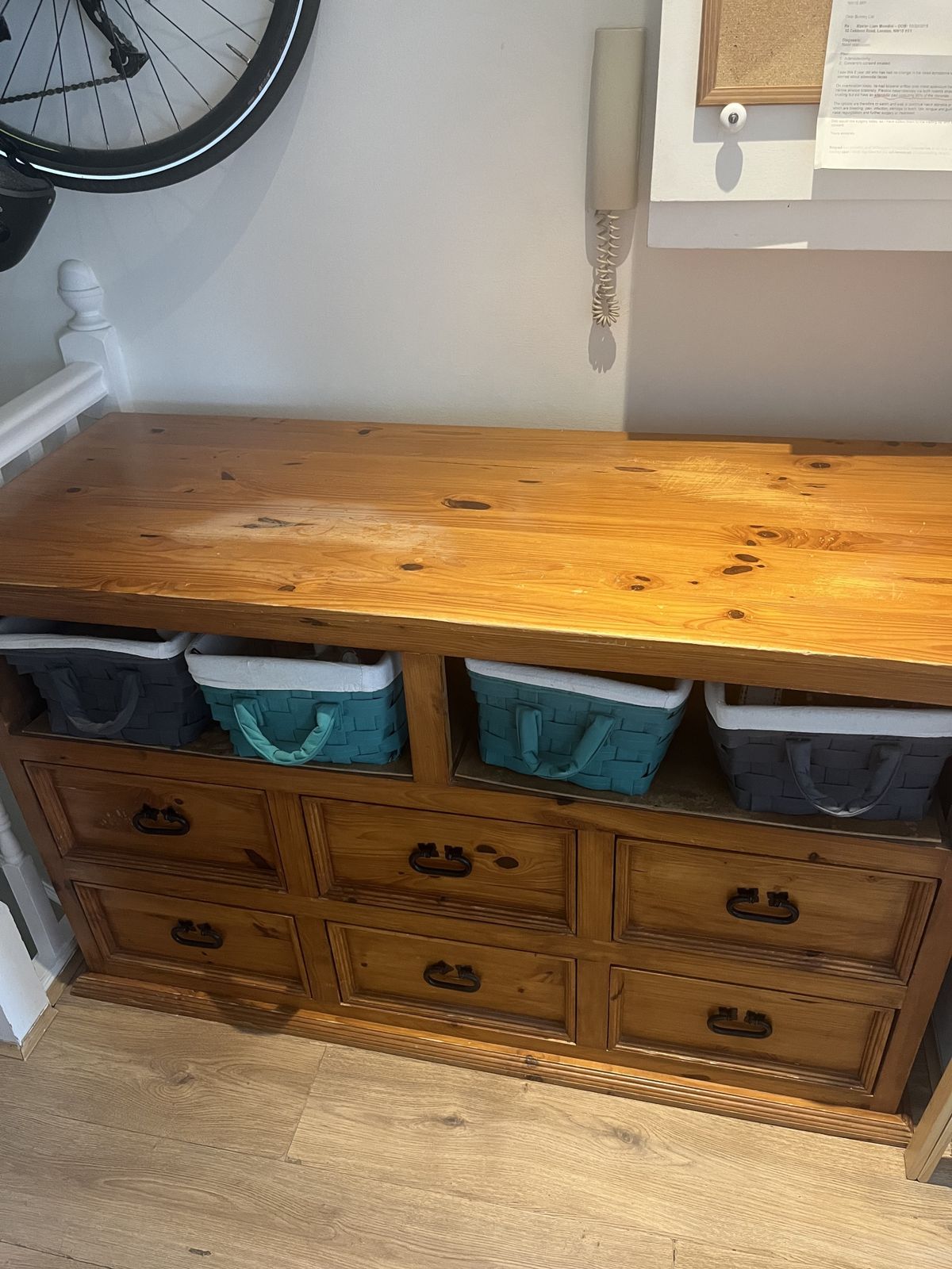 Wooden Chest Of Drawers/Living Room photo 150.0