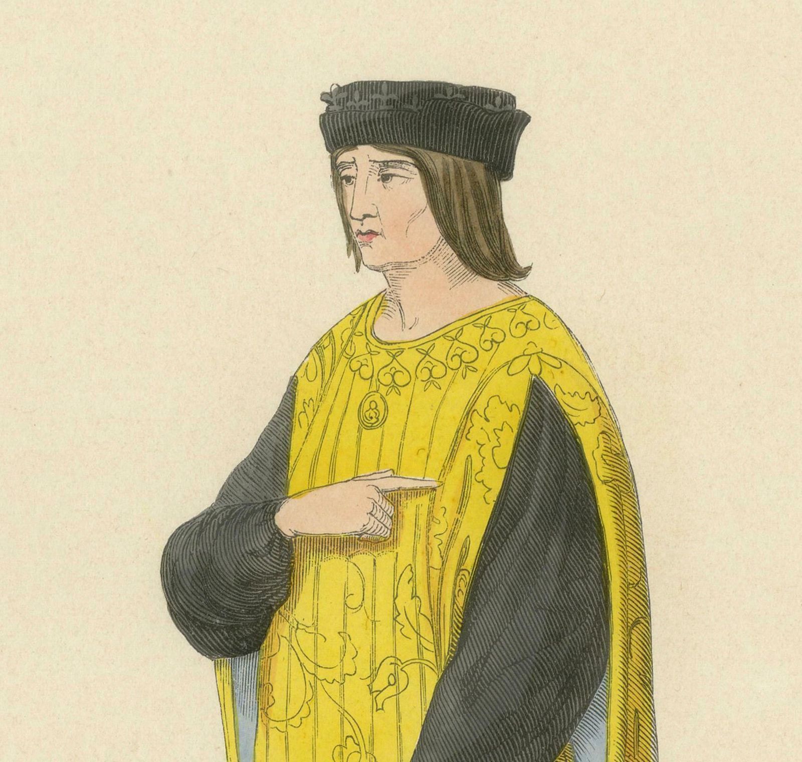 Louis XII: The Prudent King In Regal Attire, 1847 photo Art
