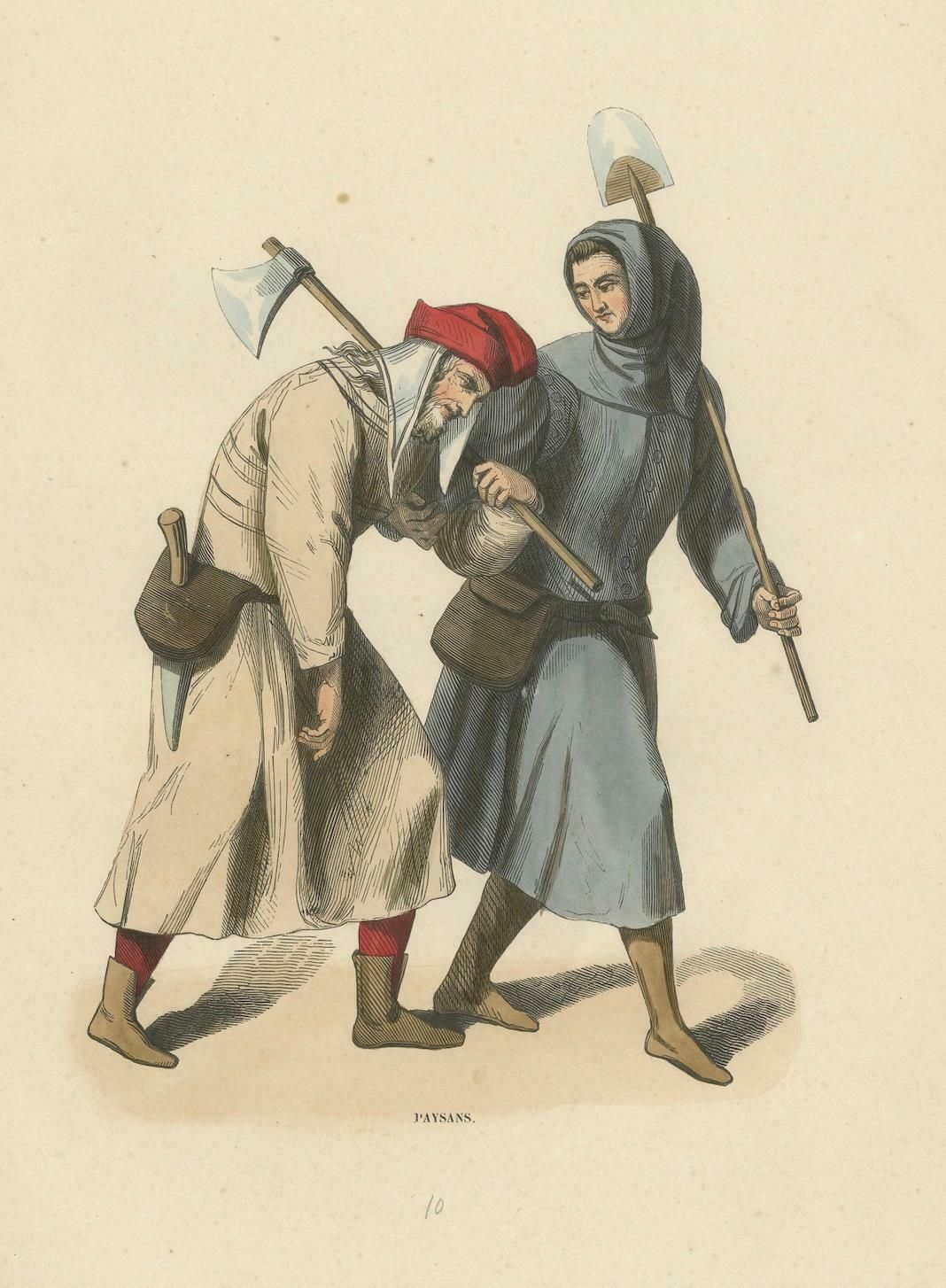 Toil Of The Ages: Medieval Peasantry At Work, 1847 photo 164.0