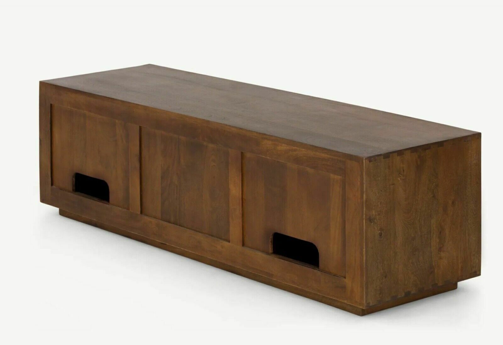 Made Anderson Tv And Entertainment Centre / Stand In Mango Wood & Brass photo furniture