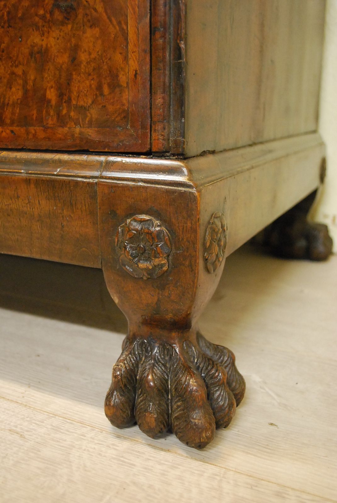 Antique Walnut Queen Anne Period Writing Bureau photo 4345.0