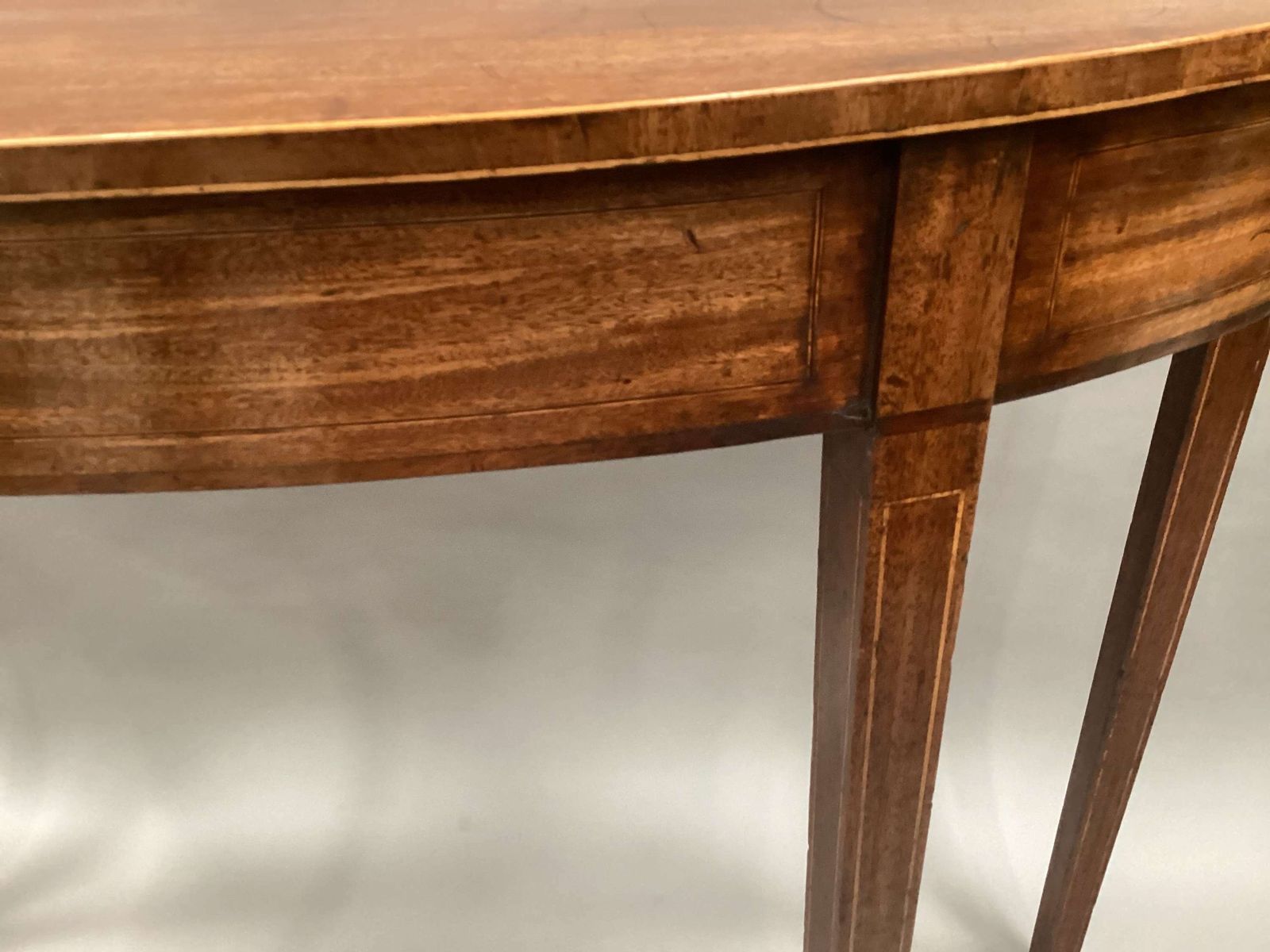 photo for sale A Fine George III Mahogany Hepplewhite Side Table / Console Table