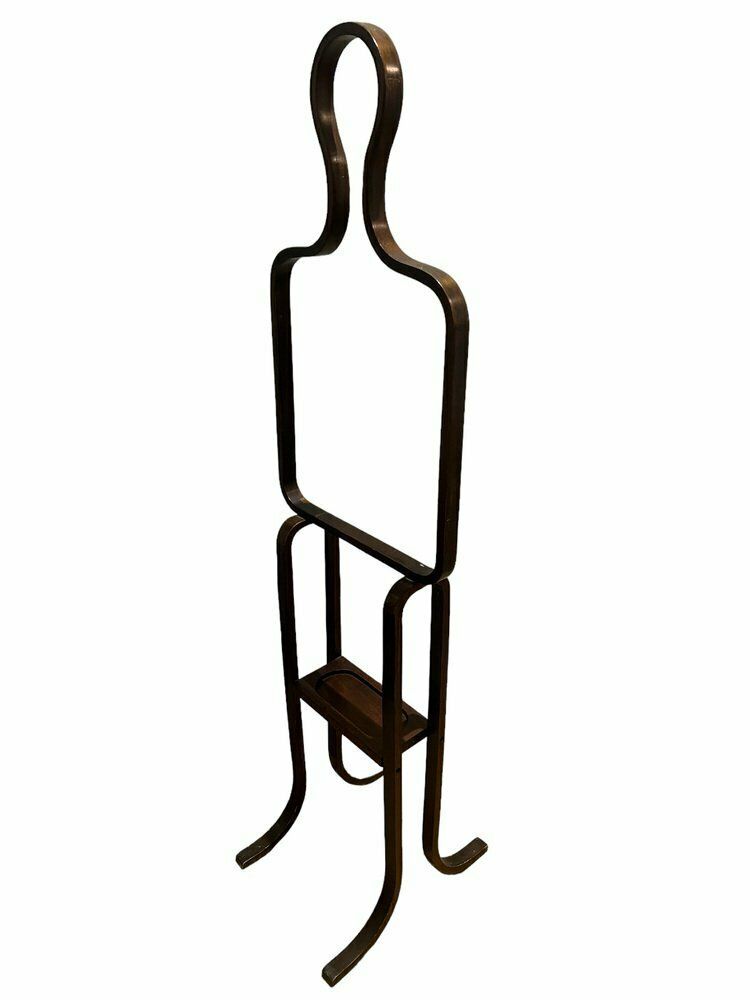 Figurative Curved Wood Valet Attributed To Alvar Aalto, 1960s
