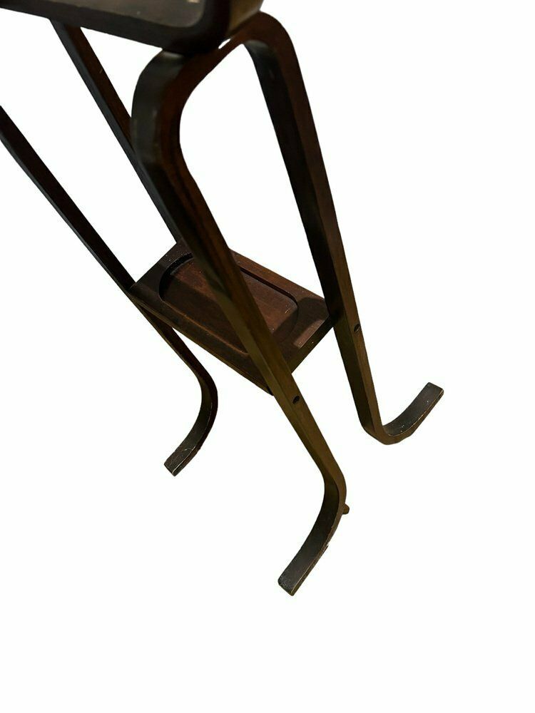 Figurative Curved Wood Valet Attributed To Alvar Aalto, 1960s photo vinterior