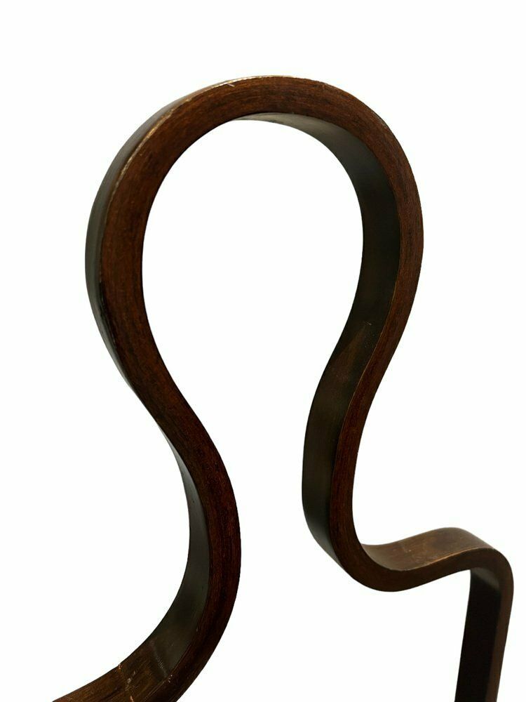 Figurative Curved Wood Valet Attributed To Alvar Aalto, 1960s photo buy
