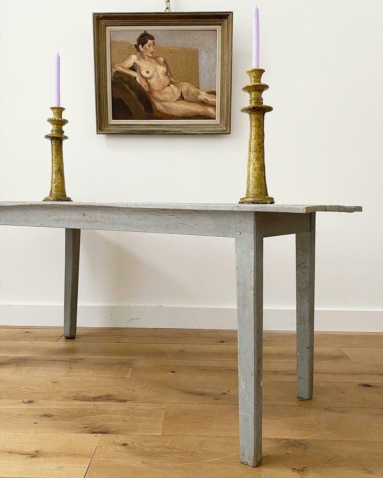Early 20th Century French Farmhouse Table photo Furniture