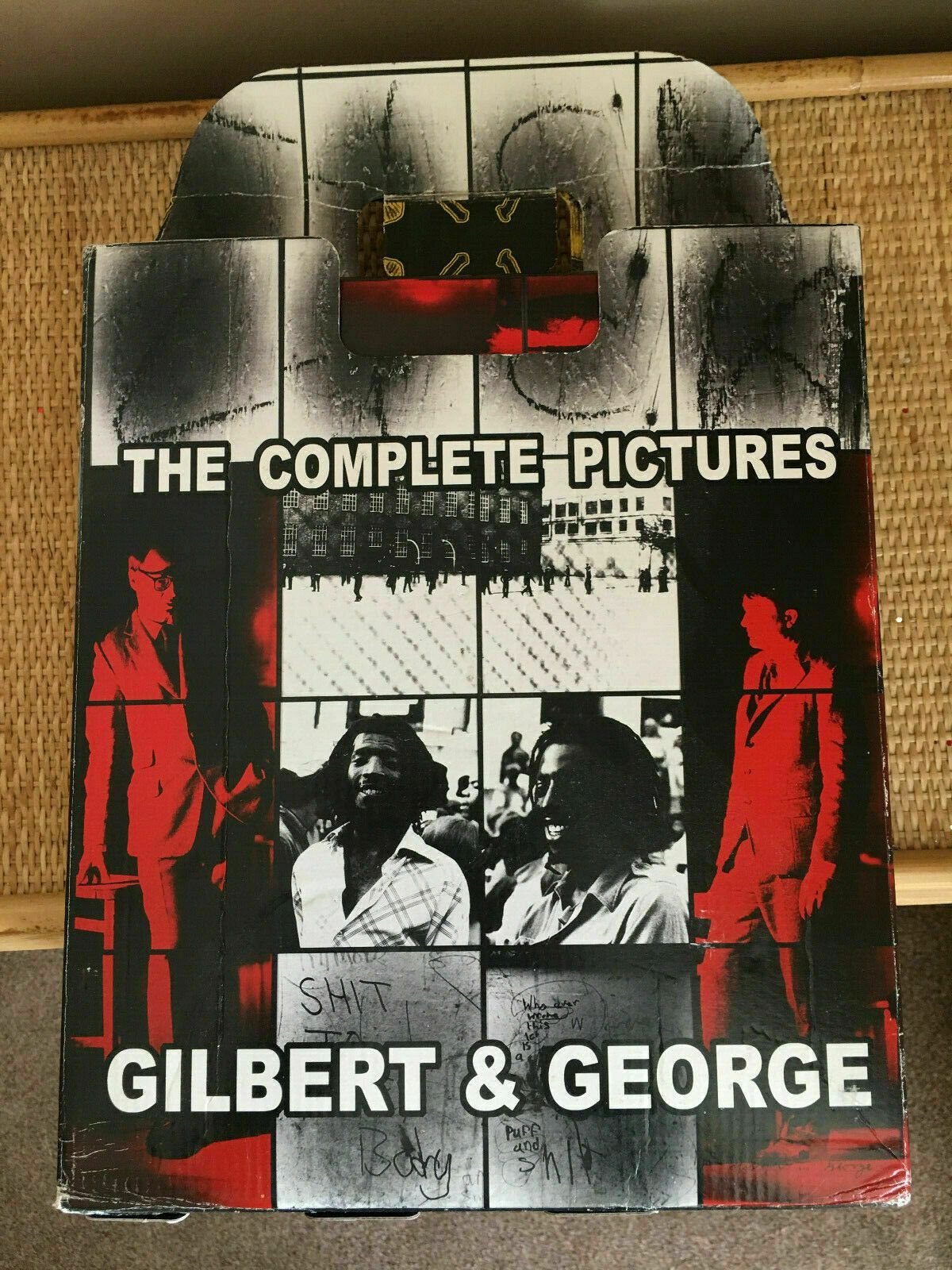 Gilbert And George: The Complete Pictures,1971 2005 Hardback Books In A Slipcase photo furniture
