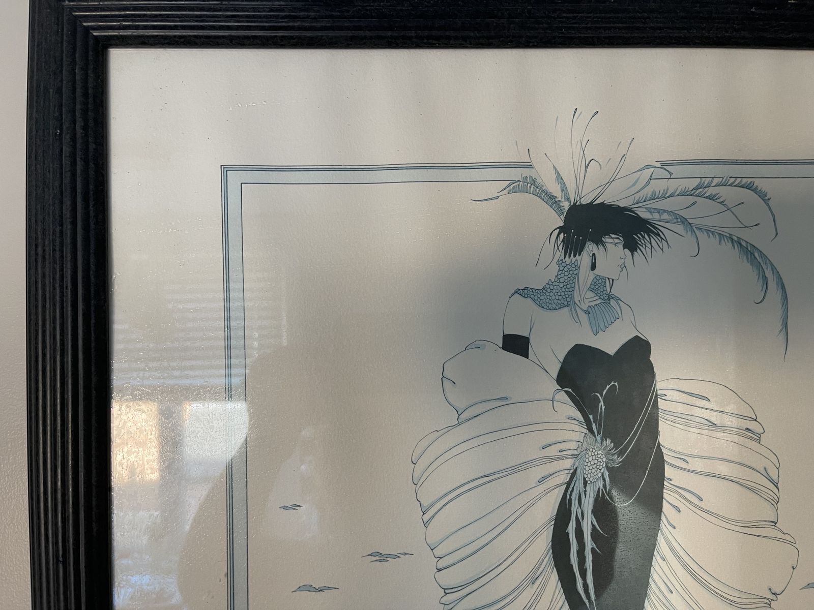 photo buy Pair Of Graham Illingworth Ltd Edition Prints Feather Corsage No1 And 2