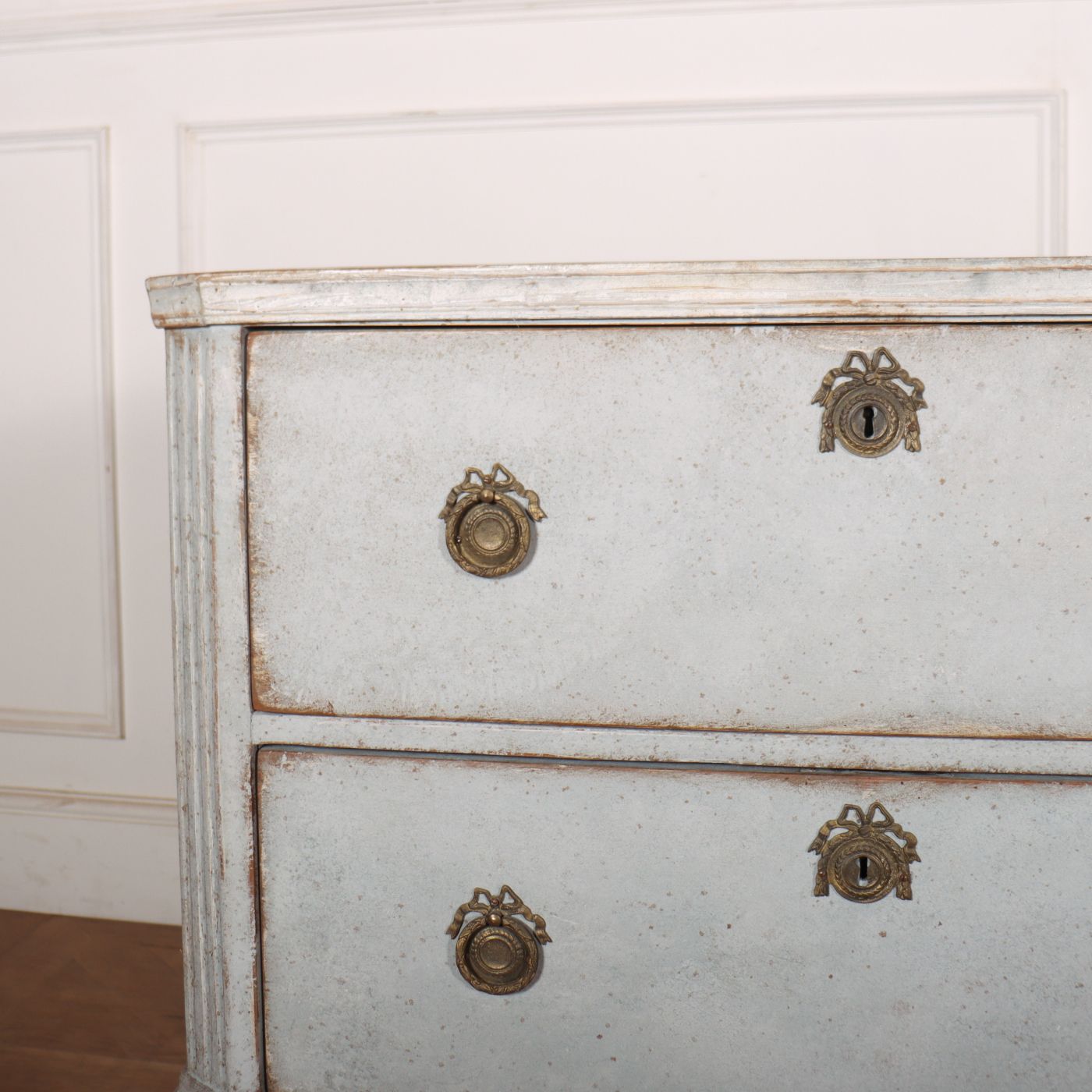 Pair Of Swedish Painted Commodes photo Furniture
