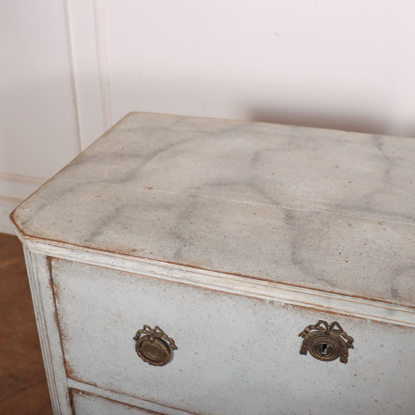 Pair Of Swedish Painted Commodes photo buy