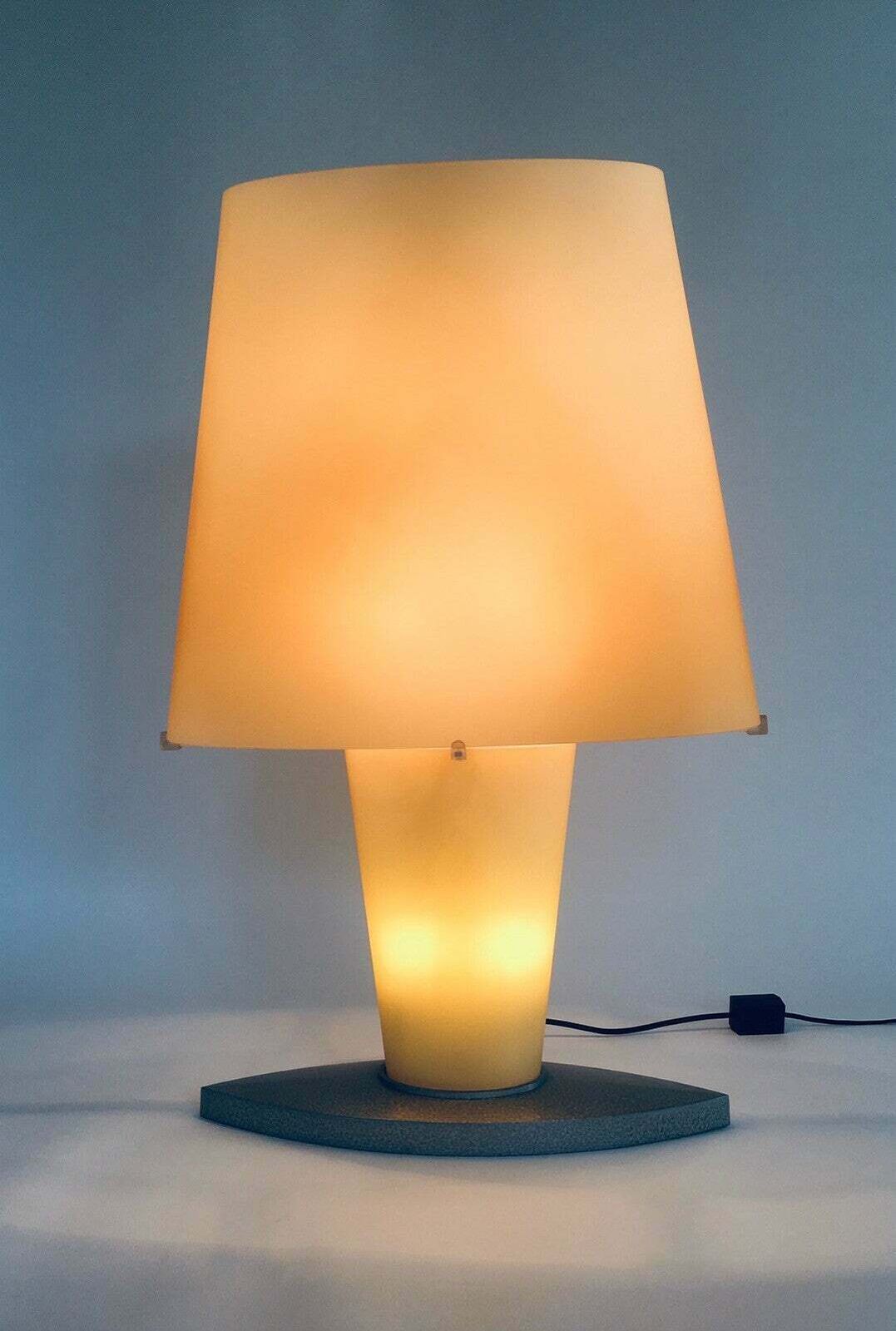 Postmodern Design Xl Glass Table Lamp By Daniela Puppa For Fontana Arte photo for sale