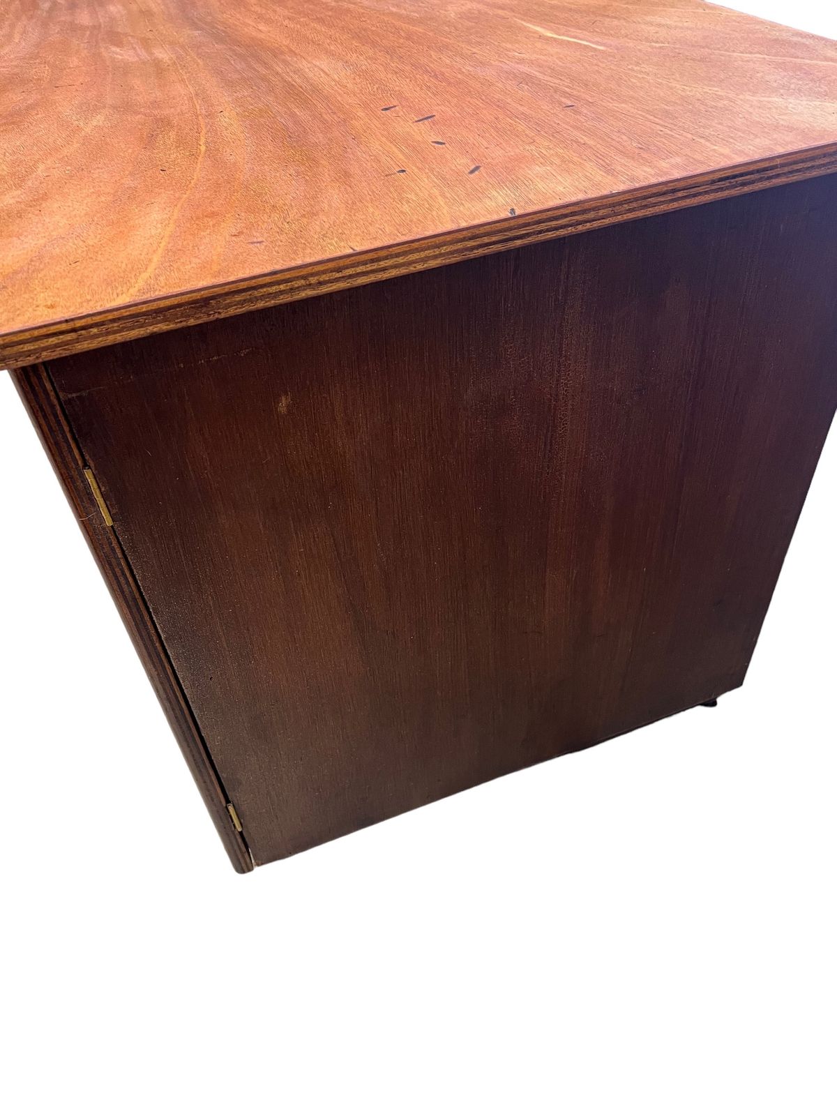 Mid Century Ply And Teak Pedestal Desk photo 325.0