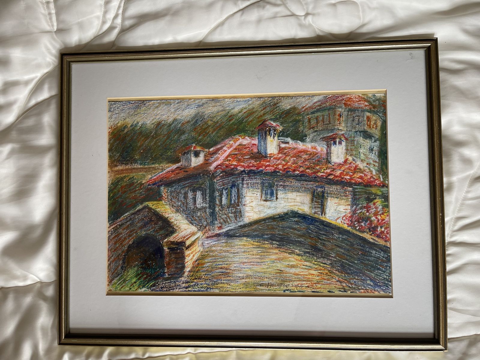 Painting By Georgi Hristov Rubev (1874 1975)