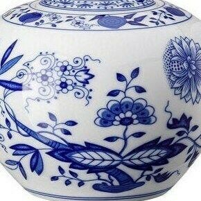 Tea Pot Blue Onion Blue And White Porcelain 1.28l Lorenz Hutschenreuther Signed 1pcs photo for sale