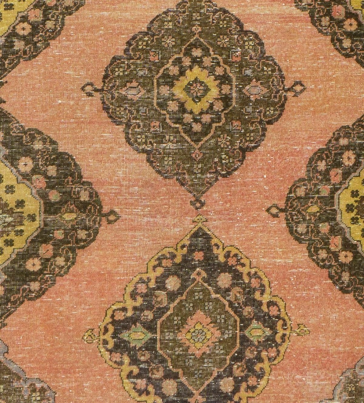 4.6x12 Ft Mid Century Handmade Anatolian Runner Rug, Ideal For Home And Office photo Textiles