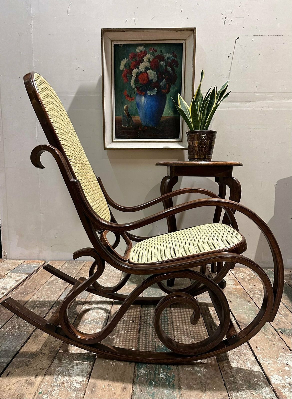 1950's Dead Stock Bentwood Rocking Chair 5 Available As New photo buy
