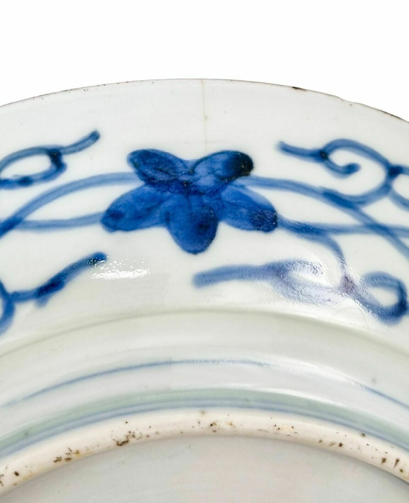 photo vinterior Antique Japanese Meiji Porcelain Arita Imari Charger Plate Painted With Flowers