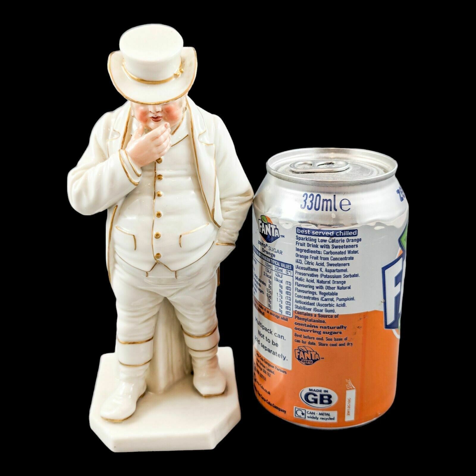 Home Decor Royal Worcester Figure Of John Bull, The Englishman,1883 photo