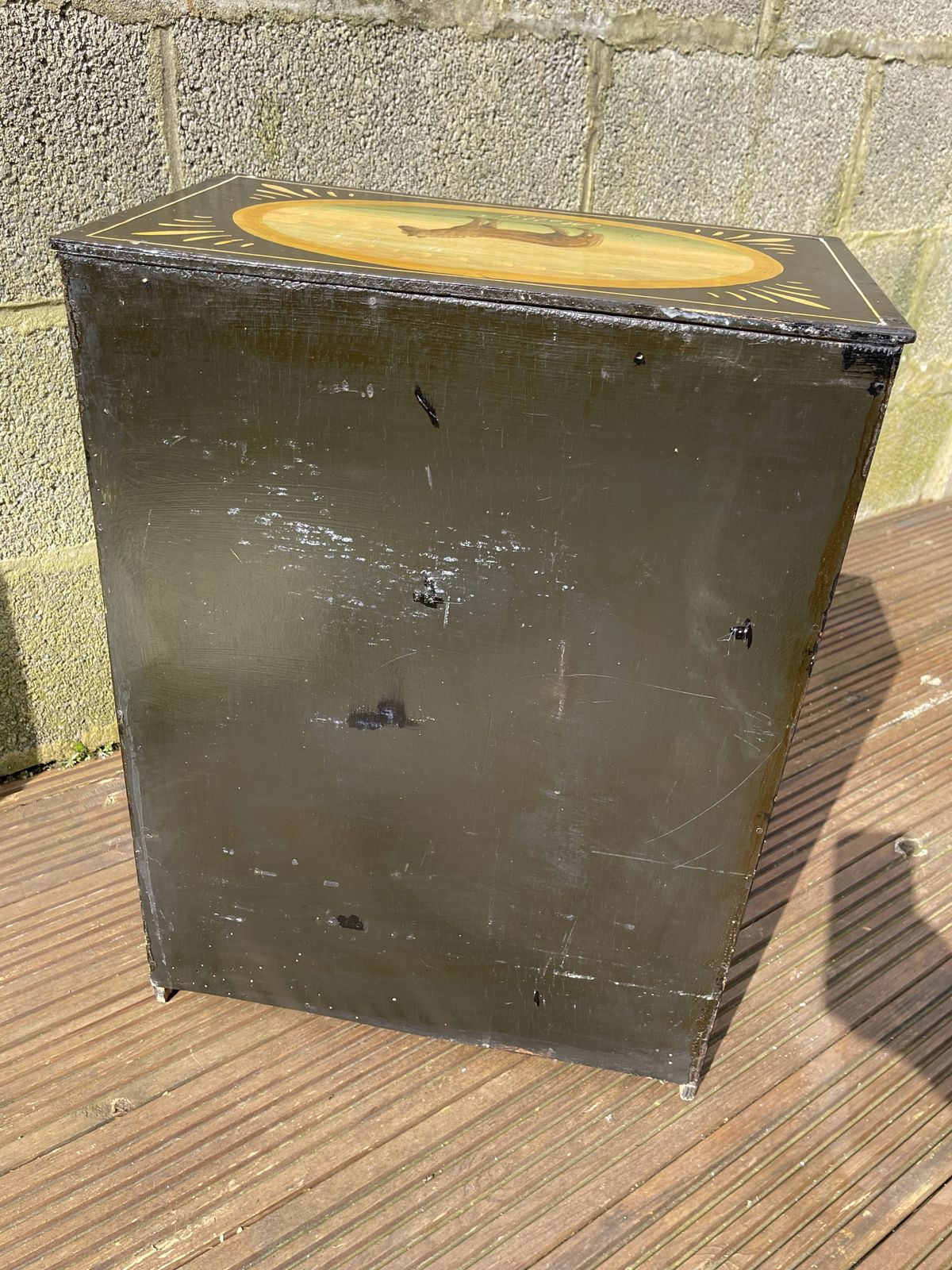 Mid Century Small Bargeware/Canalware Chest Of Drawers photo vinterior