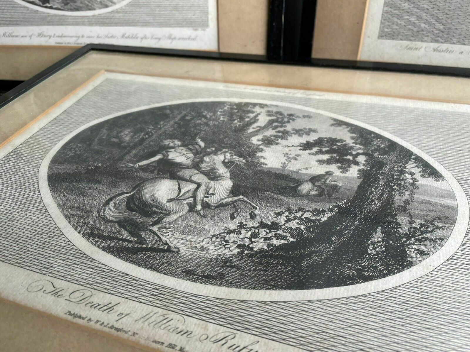 Set Of Three Georgian Engravings Ashburtons Historic W J Stratford 1792 Antique photo for sale