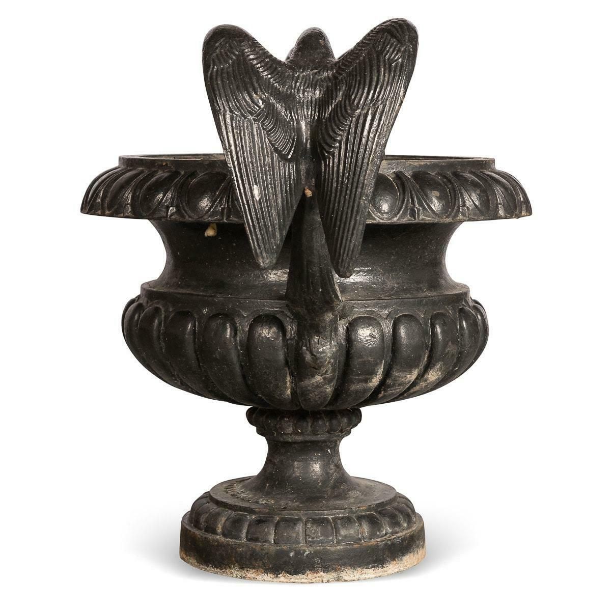 20th Century Set Of 4 Cast Iron Jardinieres, S Zamboni E Hijos, Argentina C.1900 photo 13995.0