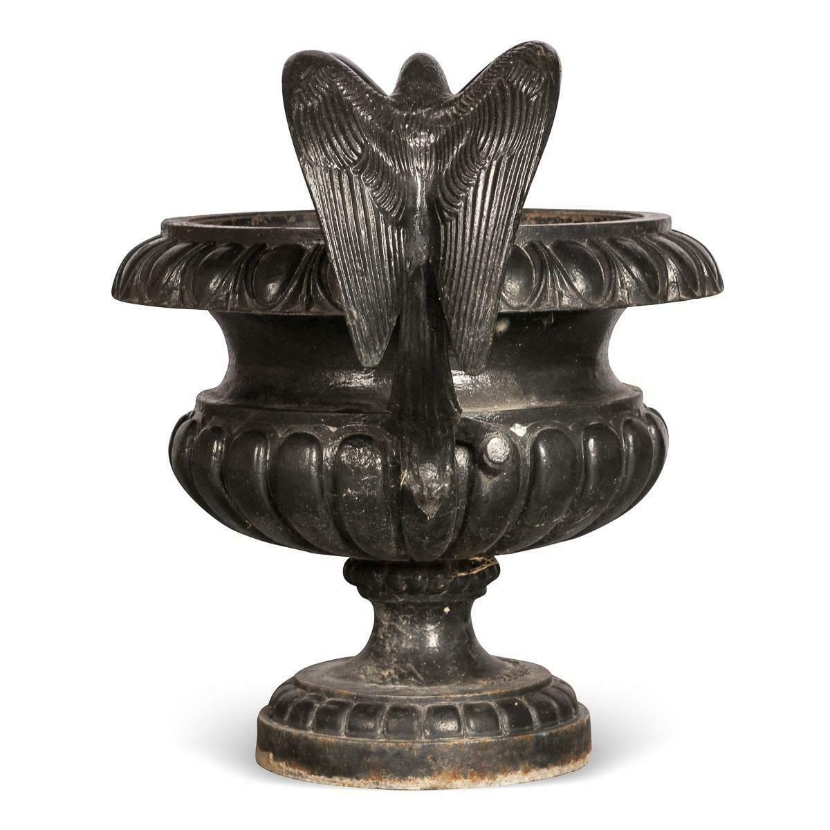 20th Century Set Of 4 Cast Iron Jardinieres, S Zamboni E Hijos, Argentina C.1900 photo buy