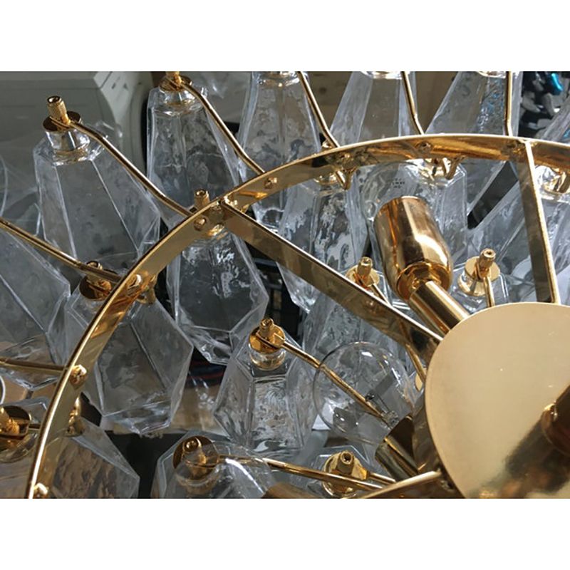 photo for sale Murano Glass Sputnik Chandelier Poliedro Mazzega Zuccheri Venini Barovier Style
