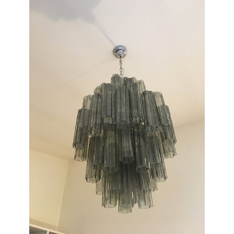 Contemporary Modern "Tronco" Murano Glass Sputnik Chandelier Venini Style photo 12800.0