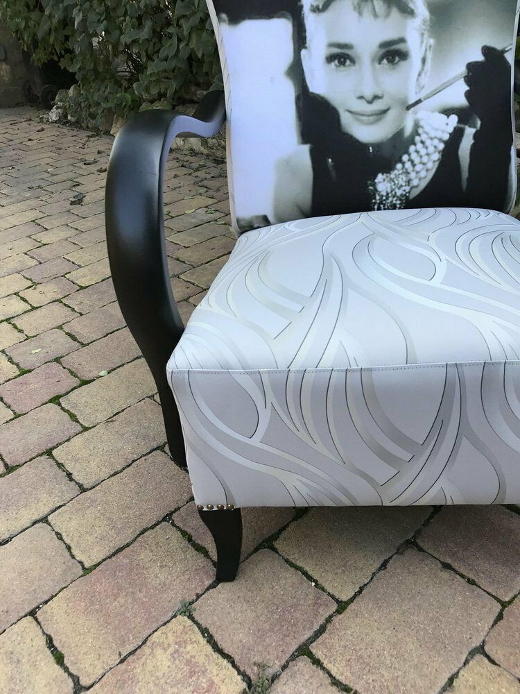 Vintage Art Deco Audrey Hepburn Armchair, 1920s photo buy