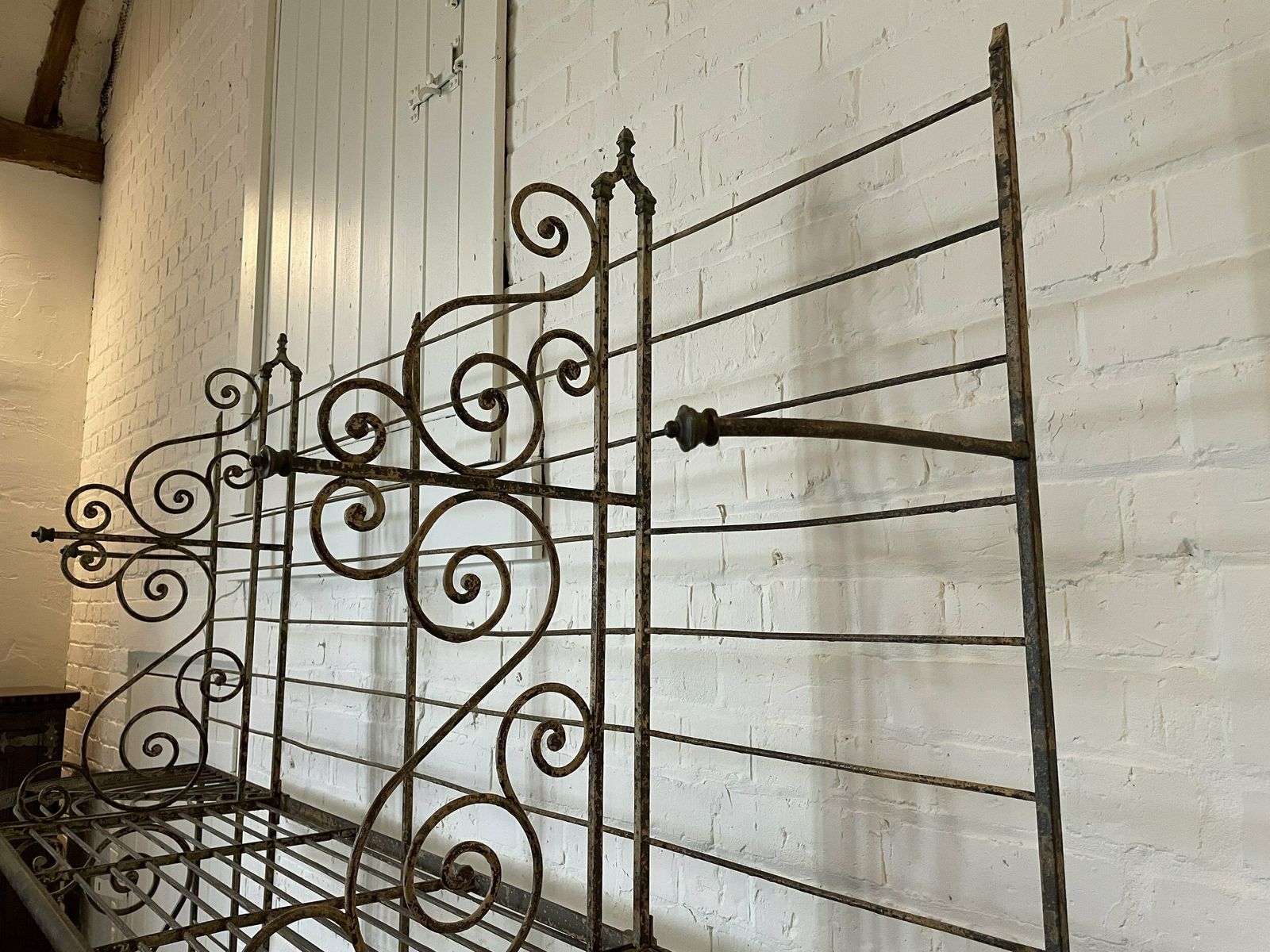 French Baker’s Rack, 1800s, Antique photo Furniture