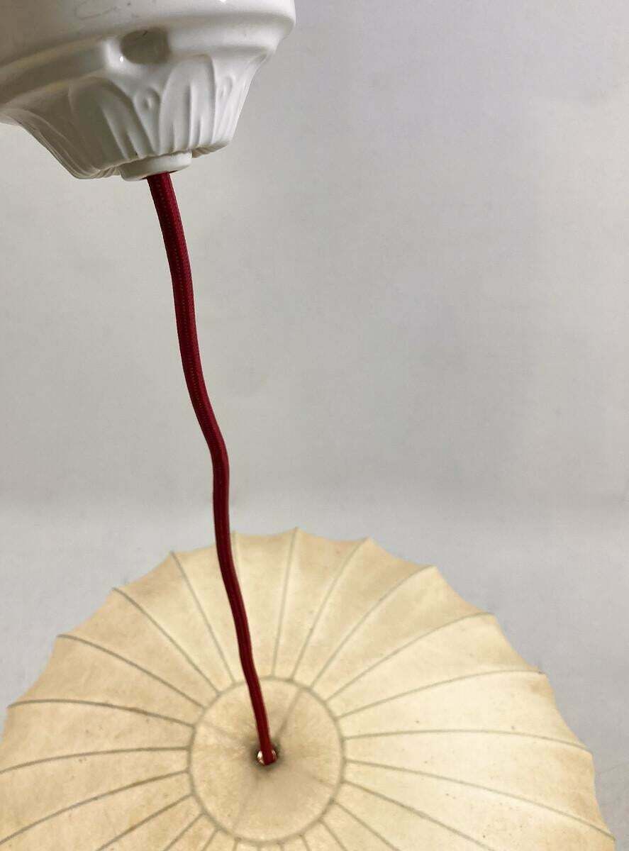 Mid Century Modern Pendant Lamp By Achille Castiglioni , Italy, 1960s photo for sale