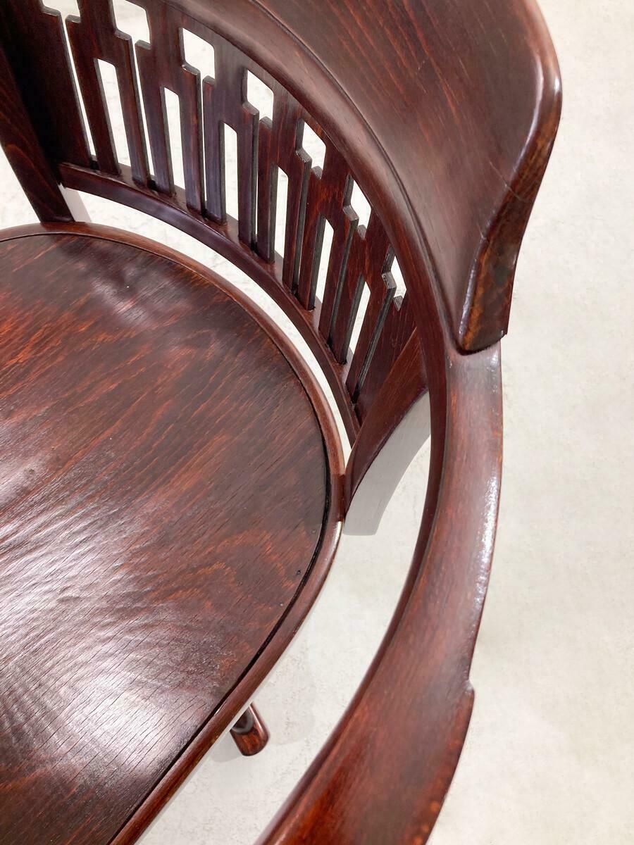 photo vinterior Bentwood Office Chair Otto Wagner For Thonet, 1930s
