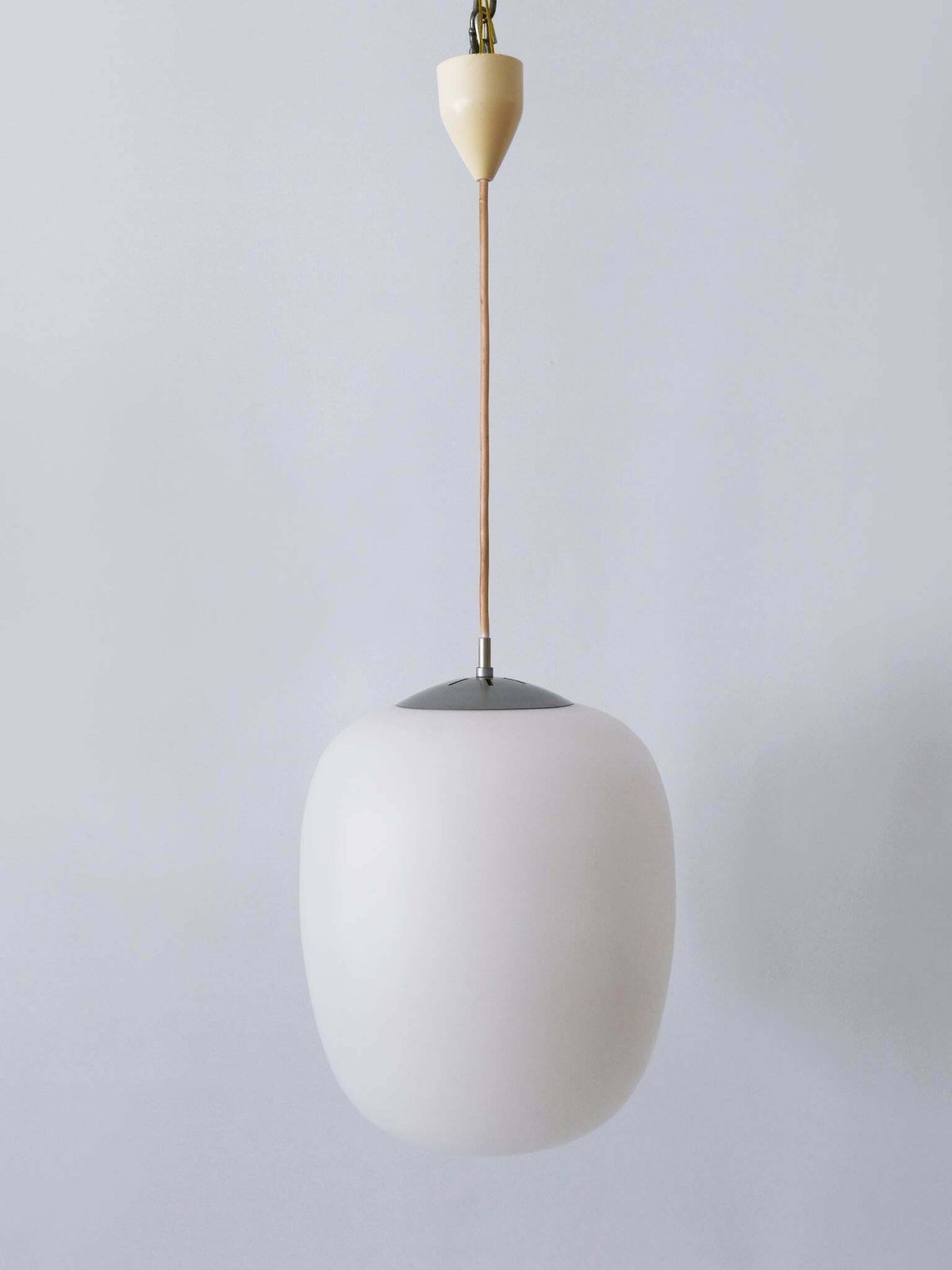 1 Of 2 Pendant Lamp Düren By Wilhelm Wagenfeld For Peill & Putzler Germany 1950s photo Lighting