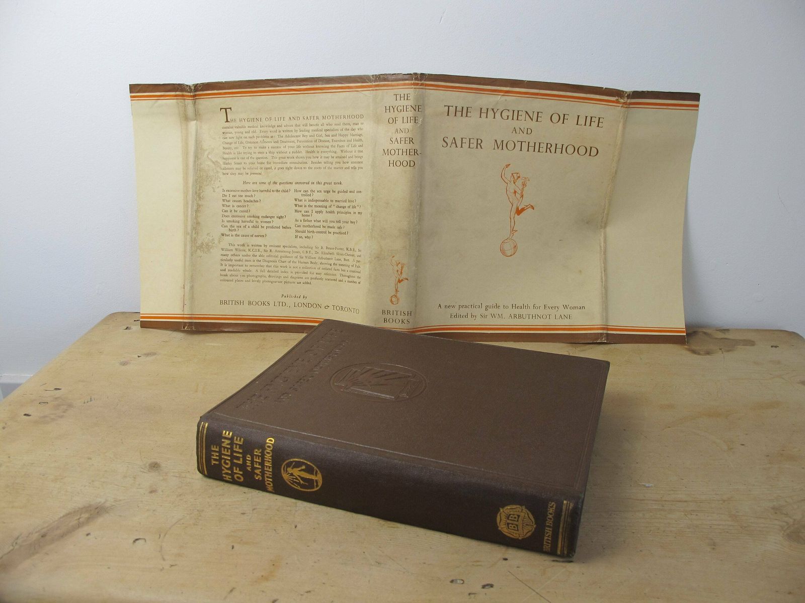 photo furniture The Hygiene Of Life And Safer Motherhood Edited By W M Arbuthnot Lane. First Edition, With Original Dust Cover, 1934