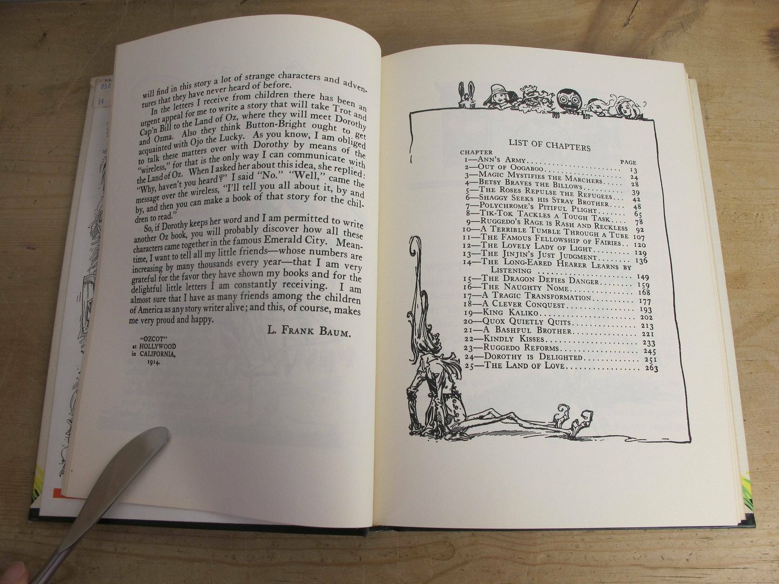 Tik Tok Of Oz By L Frank Baum. Rare   The Reilly & Lee Company   1956 White Edition. Hardback With Fabulous Illustrations! photo buy