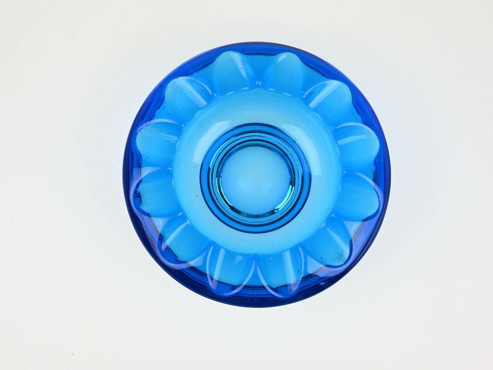 Vintage Blue Glass Ashtray Designed By Adolf Matura, Czech Glass Art, Blue Glass Ashtray, Vintage Glass Ashtray, Art Glass, Vintage Ashtray photo buy