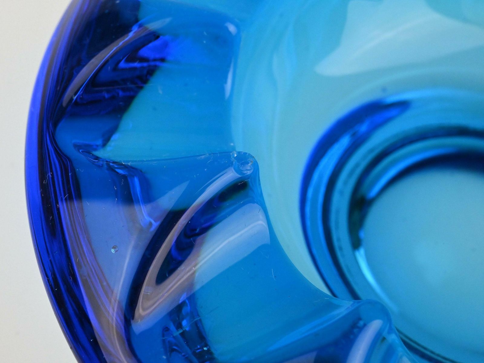 photo furniture Vintage Blue Glass Ashtray Designed By Adolf Matura, Czech Glass Art, Blue Glass Ashtray, Vintage Glass Ashtray, Art Glass, Vintage Ashtray