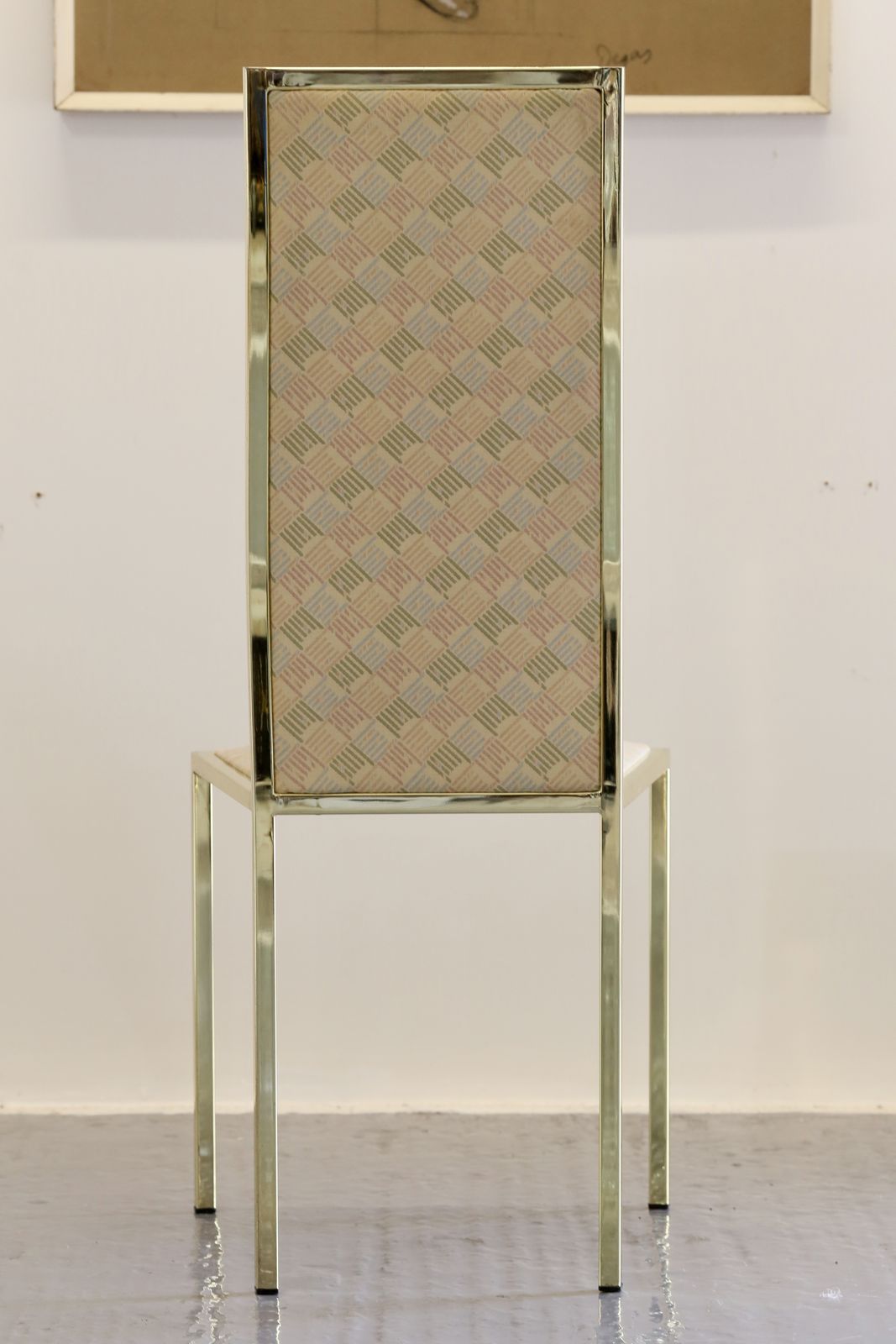 Furniture Renato Zevi For Zevi Set Of 6 Hollywood Regency Fine Gilt Lacquer Dining Chairs photo