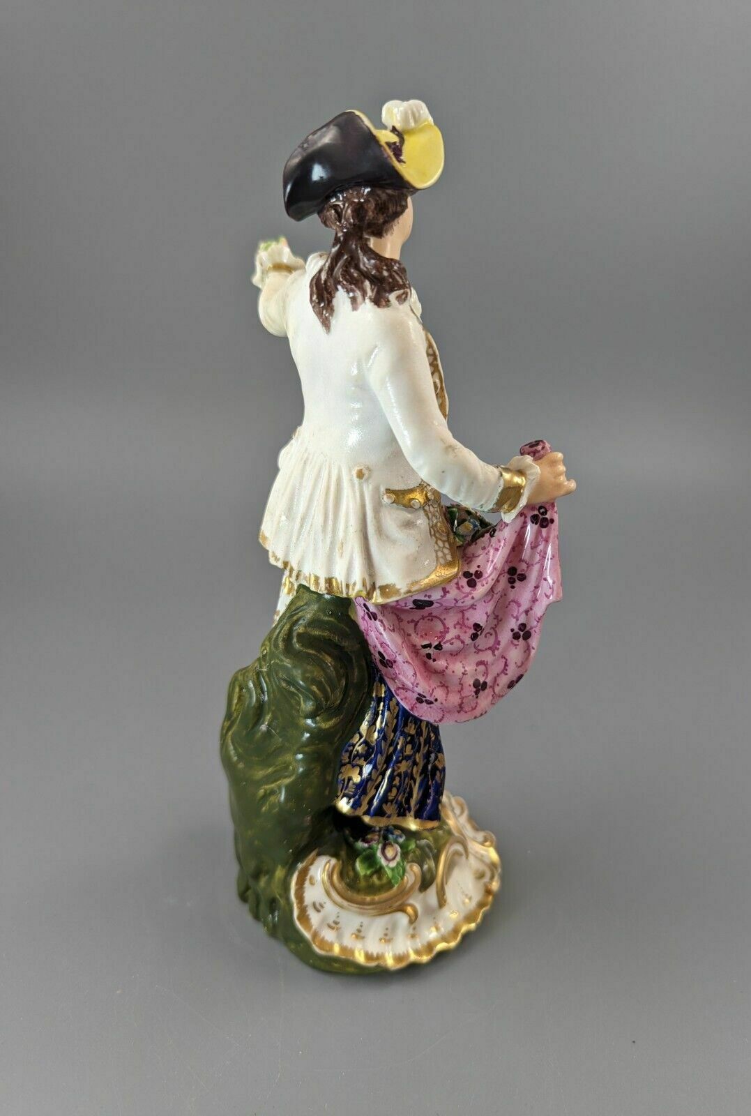 Antique Derby Porcelain Figurine Of A Shepherdess C.1830, The Bloor Period photo 400.0